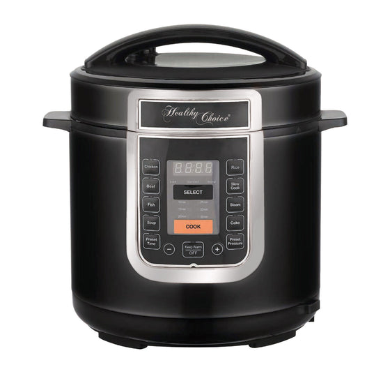 6L Ceramic Coated, PFAS Free Automatic Pressure Cooker - Flavour Fushion Cooking Shop