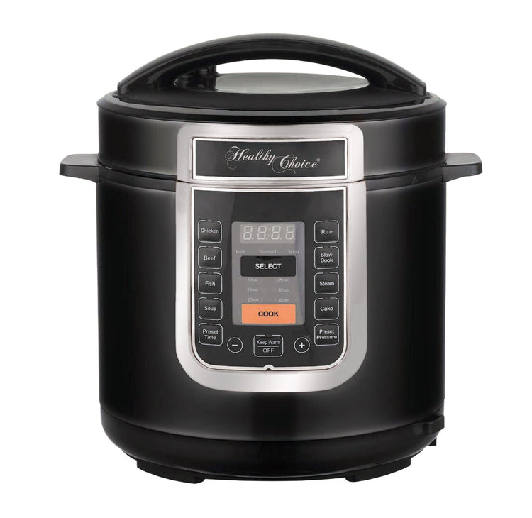 6L Ceramic Coated, PFAS Free Automatic Pressure Cooker - Flavour Fushion Cooking Shop
