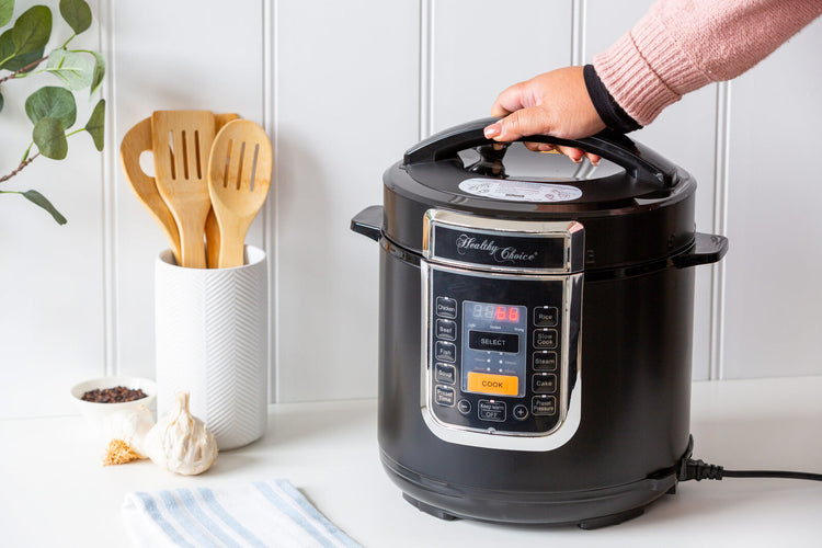 6L Ceramic Coated, PFAS Free Automatic Pressure Cooker - Flavour Fushion Cooking Shop