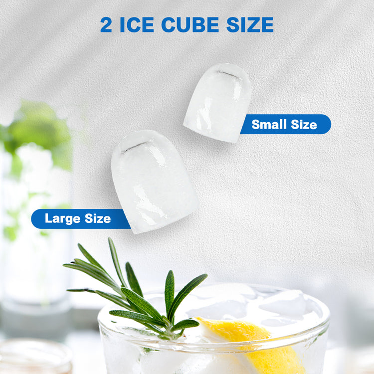 X-BULL Ice Maker Machine Commercial Portable  Ice Cube 2.2L Home Bar Benchtop Black - Flavour Fushion Cooking Shop