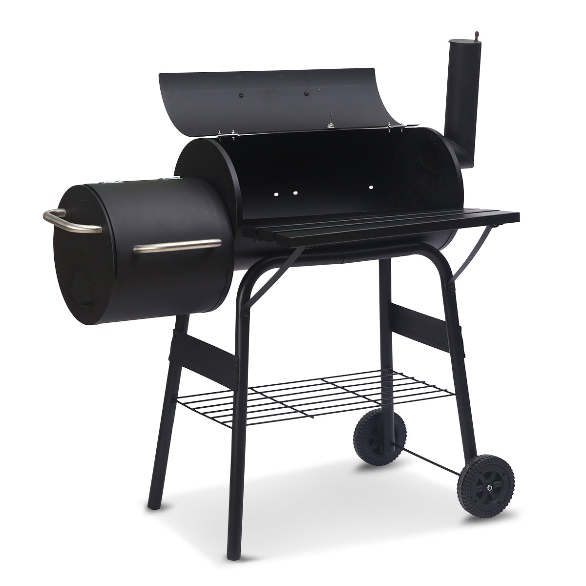 Wallaroo 2-in-1 Outdoor Barbecue Grill & Offset Smoker - Flavour Fushion Cooking Shop