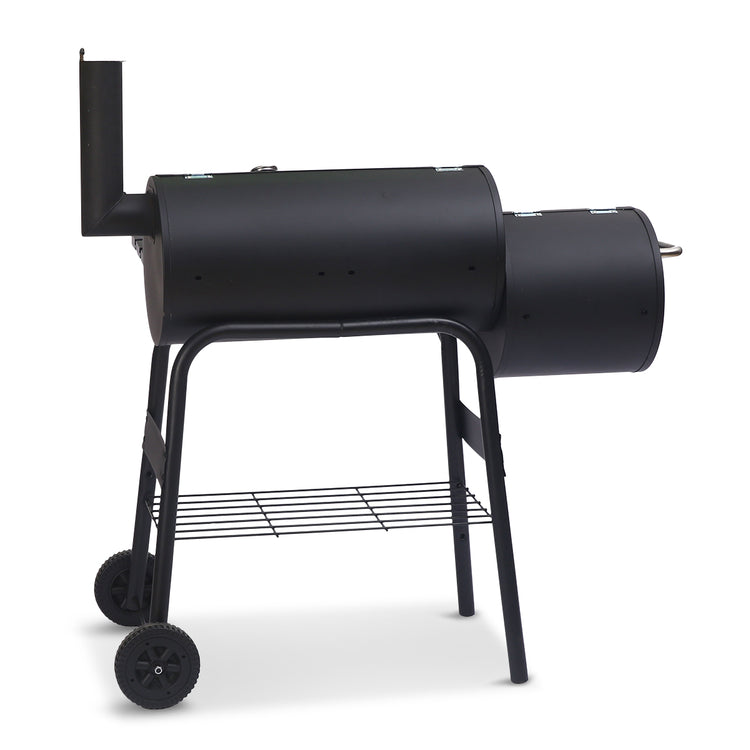 Wallaroo 2-in-1 Outdoor Barbecue Grill & Offset Smoker - Flavour Fushion Cooking Shop