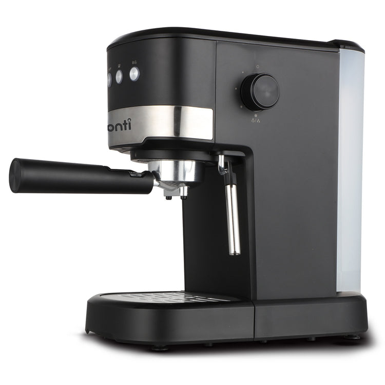 Pronti CM-850D Coffee Machine 20 Bar Espresso Maker with Milk Frother and 1.25L Tank - Flavour Fushion Cooking Shop