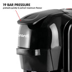 Pronti HomeMaid 3-in-1 Coffee Machine Multi-Capsule Pods