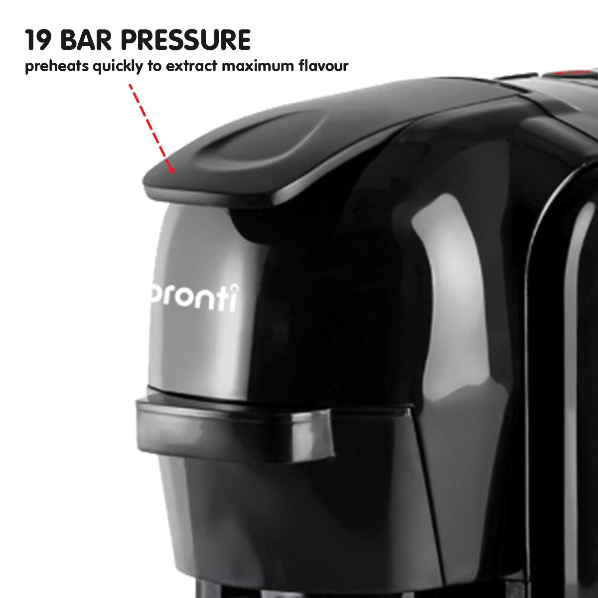 Pronti HomeMaid 3-in-1 Coffee Machine Multi-Capsule Pods - Flavour Fushion Cooking Shop