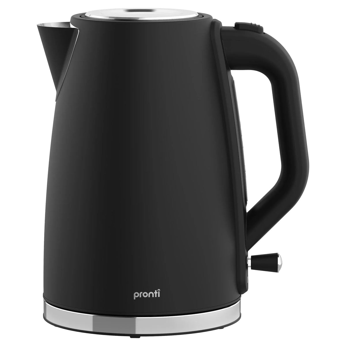 Pronti Silver Noir Collection 4 Slice Toaster and Kettle Bundle - Flavour Fushion Cooking Shop