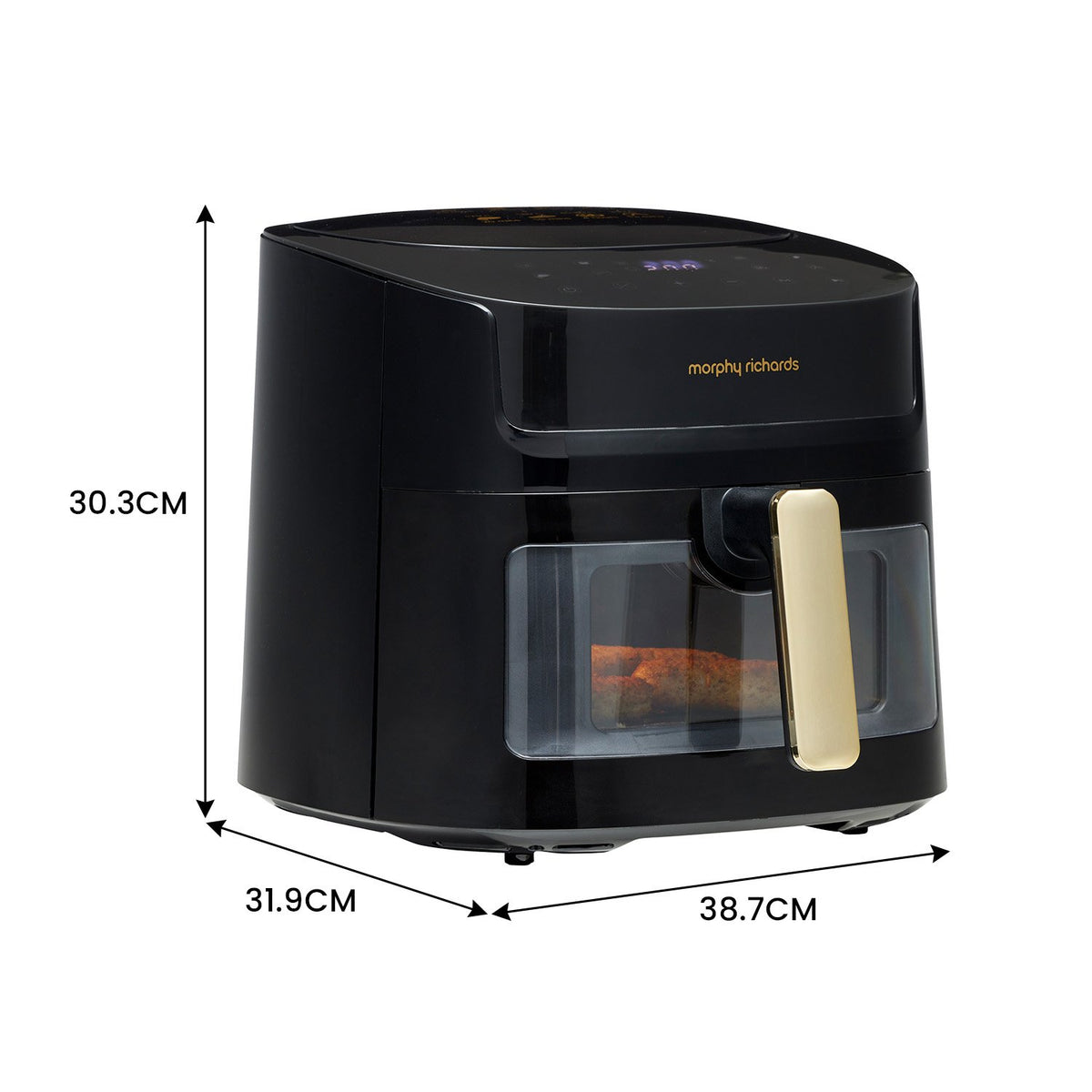 Morphy Richards 6.5L Digital Air Fryer MRAF72BK w/LED Touch Control Panel - Flavour Fushion Cooking Shop