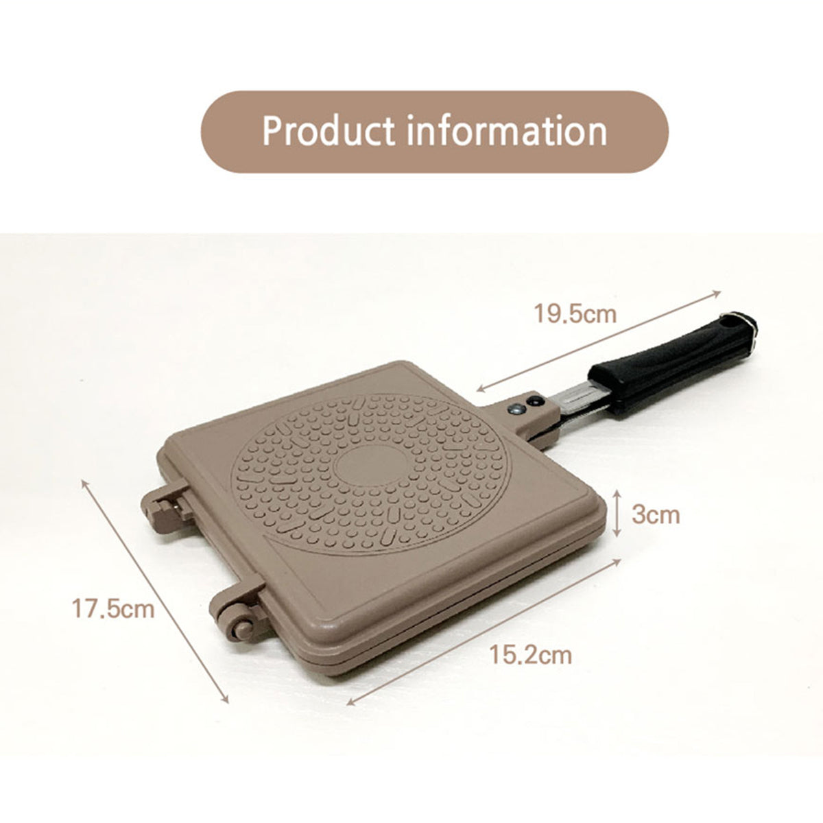 Giorno Felice IH Waffle Maker Pan Non-Stick Double-Sided Detachable - Flavour Fushion Cooking Shop