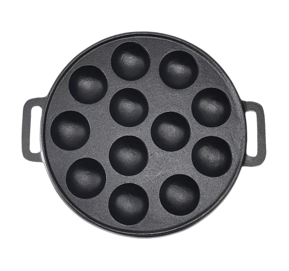 YES4HOMES 12-Hole Mini Cast Iron Cake Pan - Flavour Fushion Cooking Shop