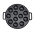 YES4HOMES 12-Hole Mini Cast Iron Cake Pan - Flavour Fushion Cooking Shop