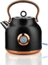 1.7L Electric Water Kettle Black - Flavour Fushion Cooking Shop