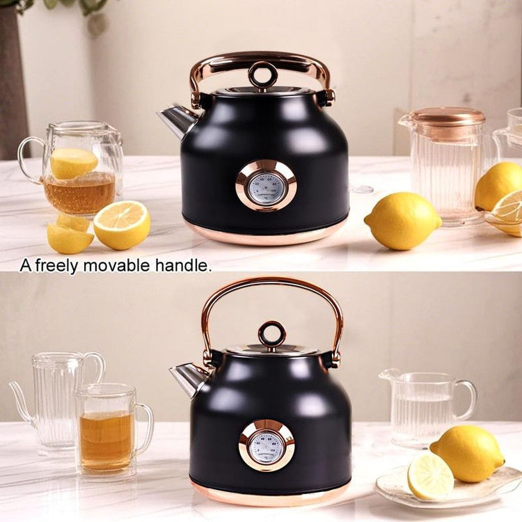 1.7L Electric Water Kettle Black - Flavour Fushion Cooking Shop