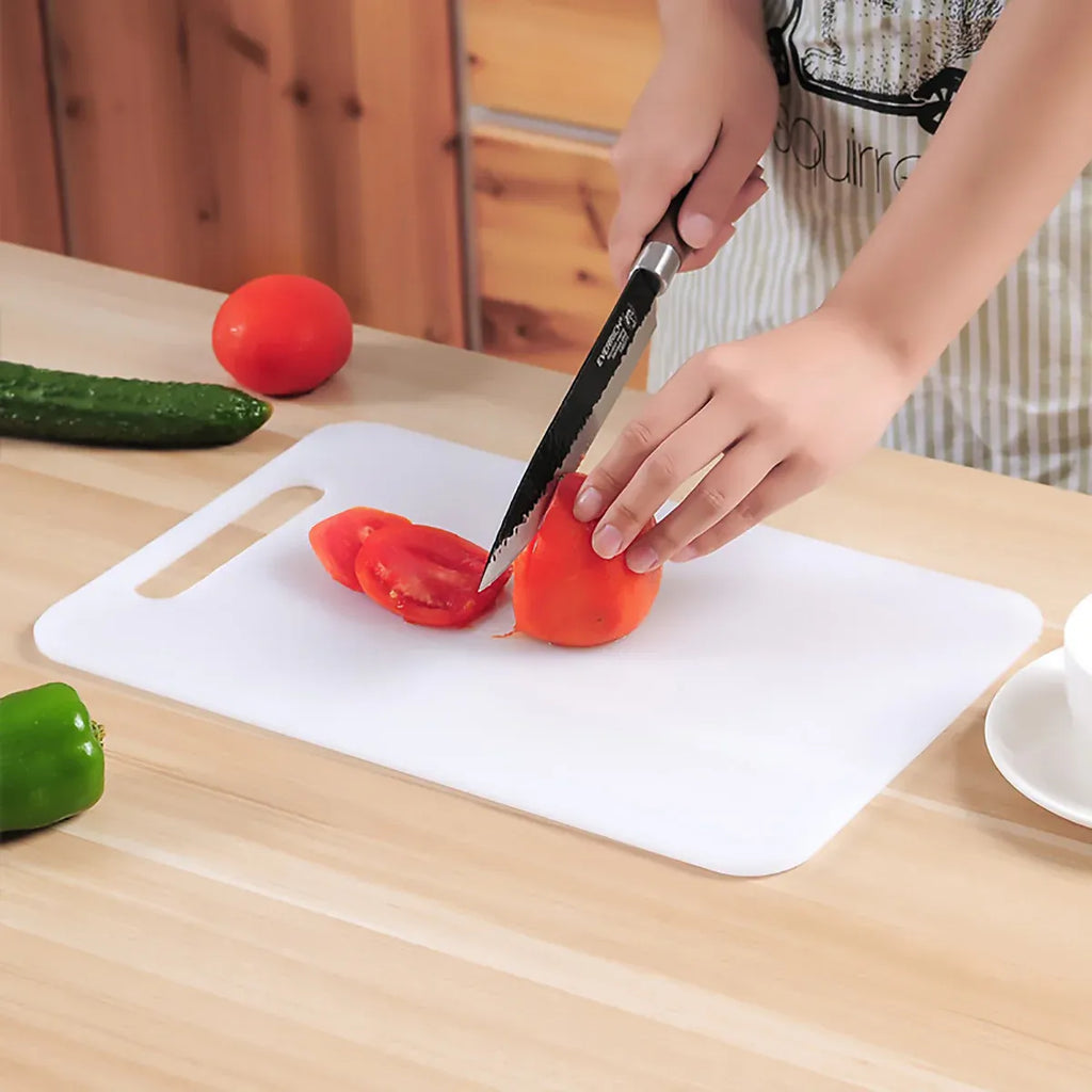 Plastic Cutting Board Small Size Chopping Board for Kitchen Food Prep Home Use - 33x20cm