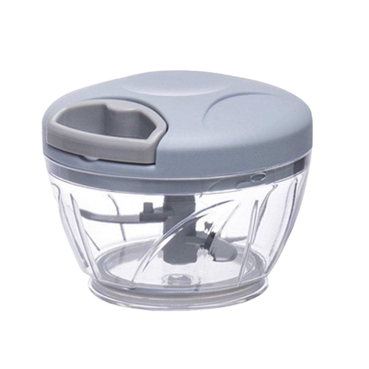 500ml Manual Meat Mincer Garlic Chopper Rotate Garlic Press Crusher Vegetable - Pink - Flavour Fushion Cooking Shop