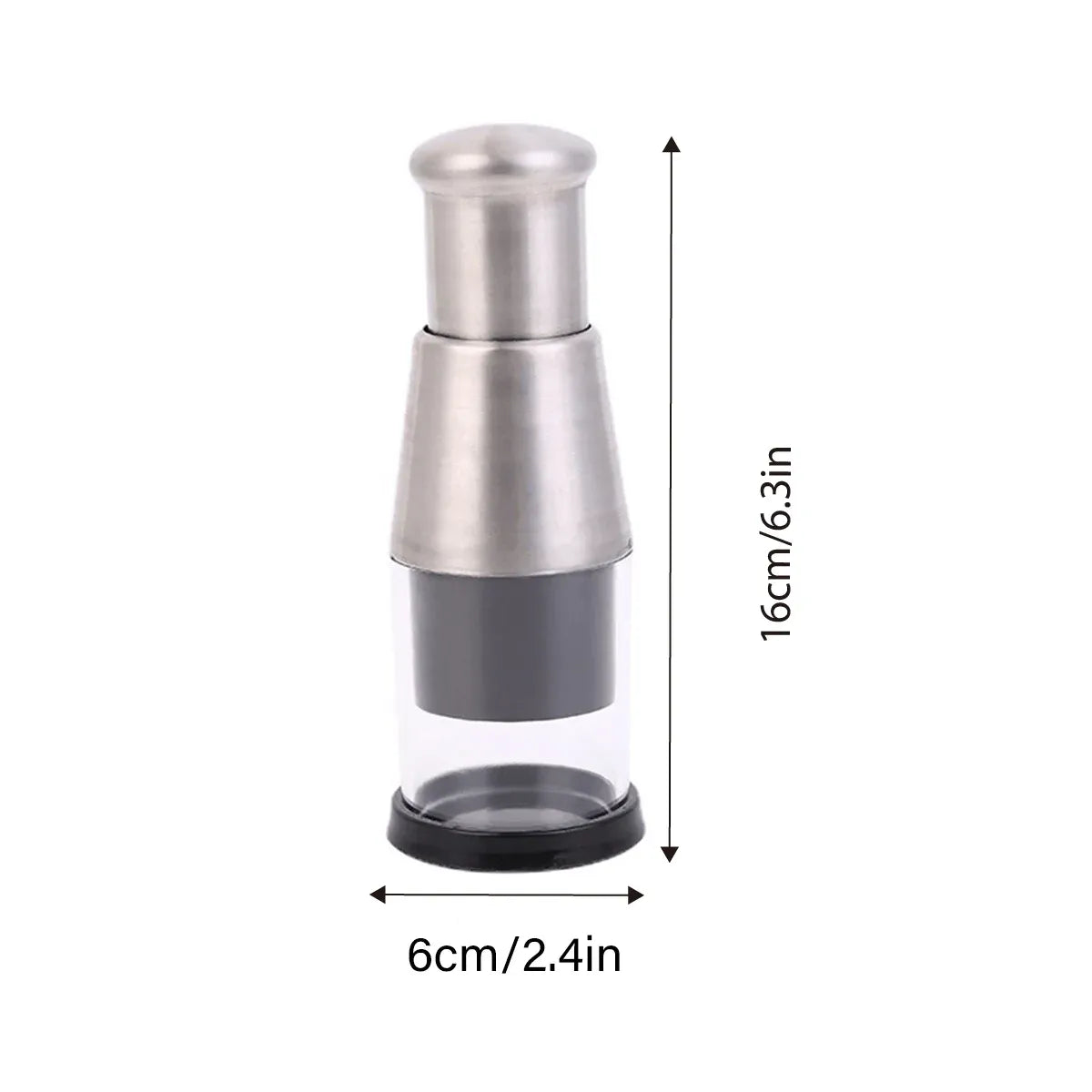 304 Stainless Steel Garlic Press Crusher Manual Garlic Mincer Kitchen Tool - Flavour Fushion Cooking Shop