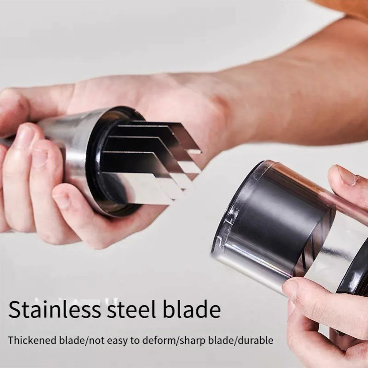 304 Stainless Steel Garlic Press Crusher Manual Garlic Mincer Kitchen Tool - Flavour Fushion Cooking Shop