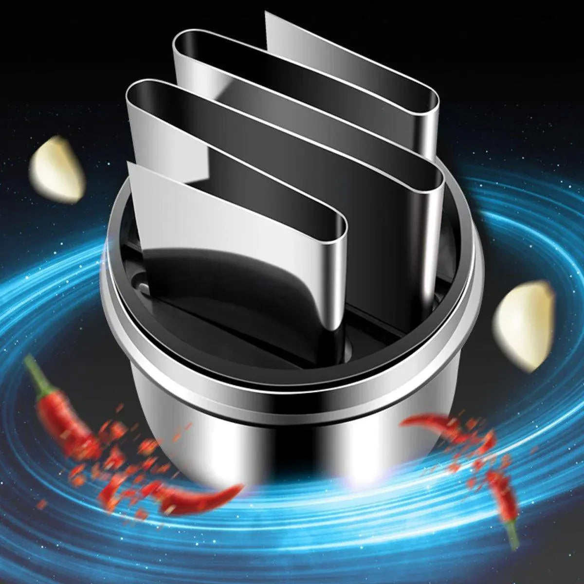 304 Stainless Steel Garlic Press Crusher Manual Garlic Mincer Kitchen Tool - Flavour Fushion Cooking Shop