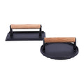 BBQ Steak Press with Handle Heavy Duty Grill Tool