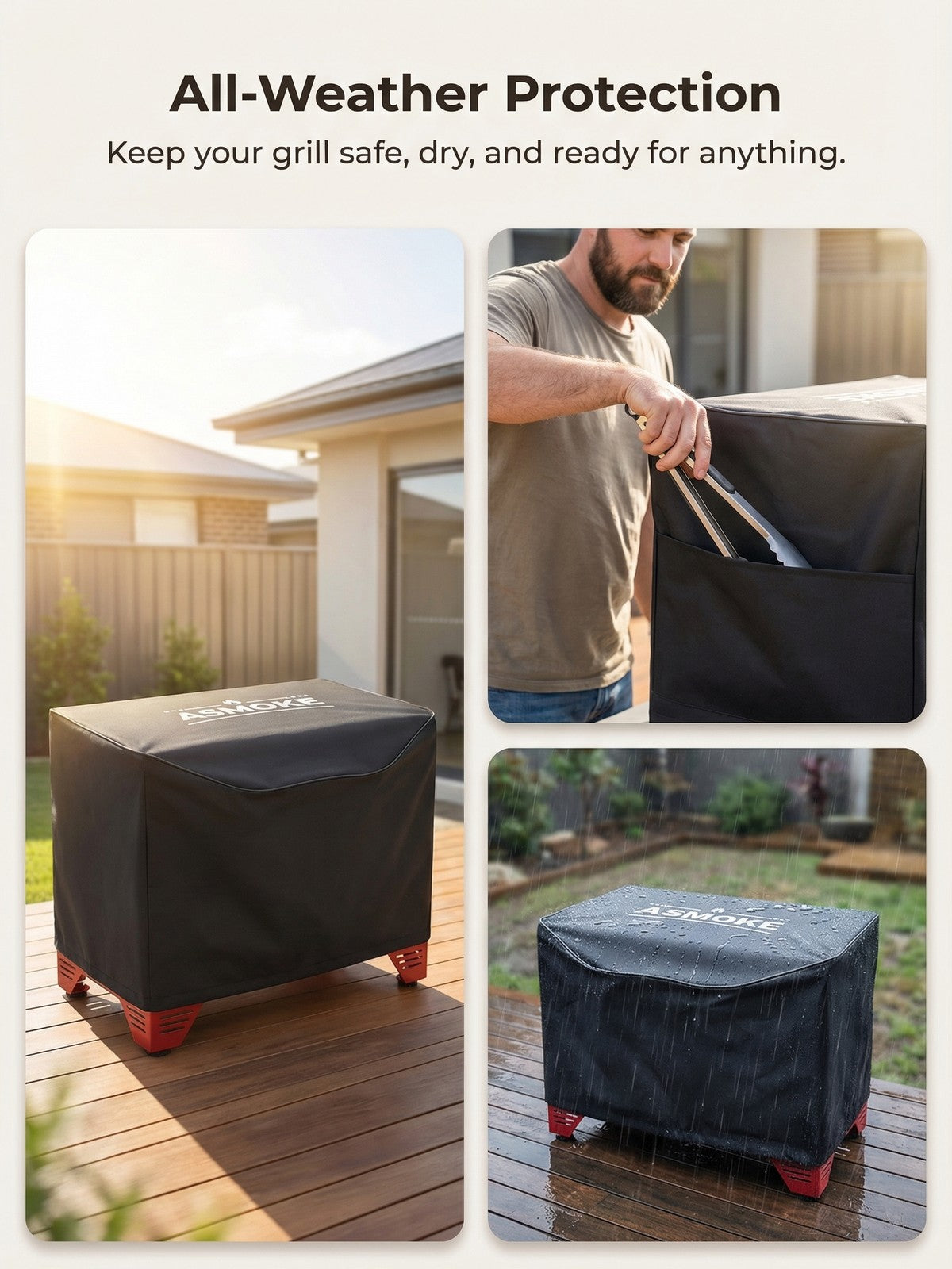AS350 GRILL COVER - Flavour Fushion Cooking Shop