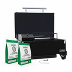 ASMOKE AS350 Portable Smart Wood Pellet Grill (Cyder Black) + 2 x 20LBWood Pellets Bundle