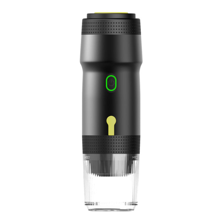 Black 3-in-1 Portable Electric Espresso Maker - Rechargeable - Flavour Fushion Cooking Shop