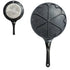 Heart 6-Hole Non-Stick Versatile Frying Pan 27cm – Black - Flavour Fushion Cooking Shop