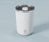 Mini Portable Electric Self-Stirring Mug - USB-C Rechargeable, 4-Hour Use, Stainless Steel (White) - Flavour Fushion Cooking Shop
