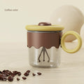Automatic Self-Stirring Coffee Mug - 400ml, 5000RPM, USB-C Rechargeable with Trident Stirring Rod(coffee color)