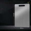 Dual-Sided Stainless Steel Chopping Board - Hygienic & Durable Kitchen Cutting Board for Meat, Veggies & More(30*46cm)