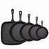 Three-piece set Heavy Duty Cast Iron Skillet & Grill Pan - Flavour Fushion Cooking Shop