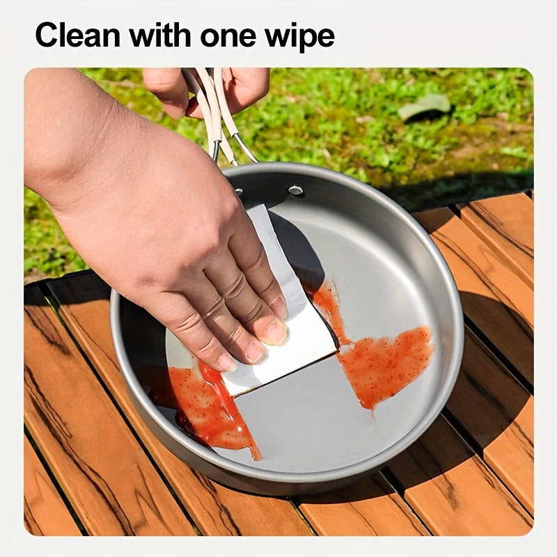Portable & Foldable Outdoor Cookware Set - Lightweight Camping Pot, Pan, Kettle - Flavour Fushion Cooking Shop
