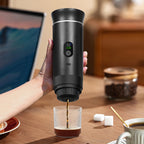 Green 3-in-1 Portable Espresso Maker with Self-Heating