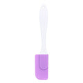 7 Pcs Purple Detachable Silicone Spatula - Food Grade Heat Resistant Baking Scraper for Cream, Jam & Batter - Easy Clean Kitchen Tool for Home Bakers & Cooking Enthusiasts