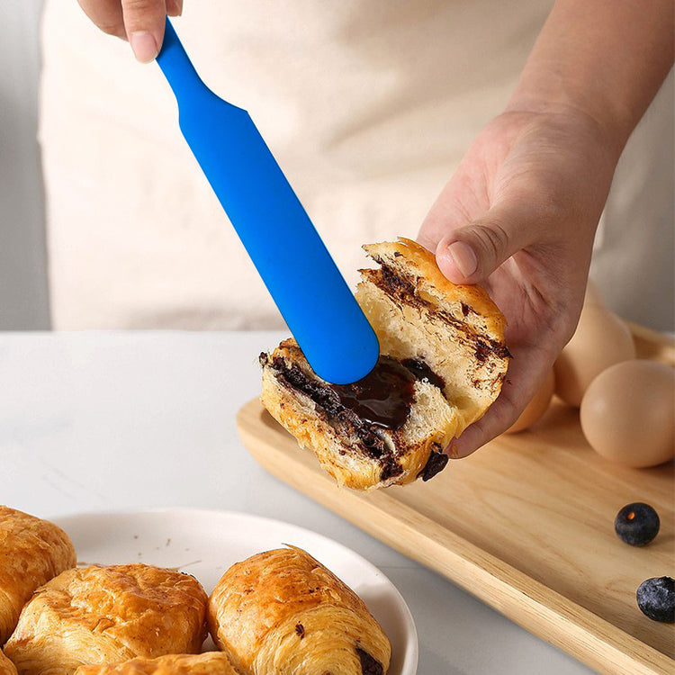 10-Pack Black Mini Silicone Spatulas – Flexible Baking Scrapers for Flour, Jam, Butter & Cake Decorating - Flavour Fushion Cooking Shop