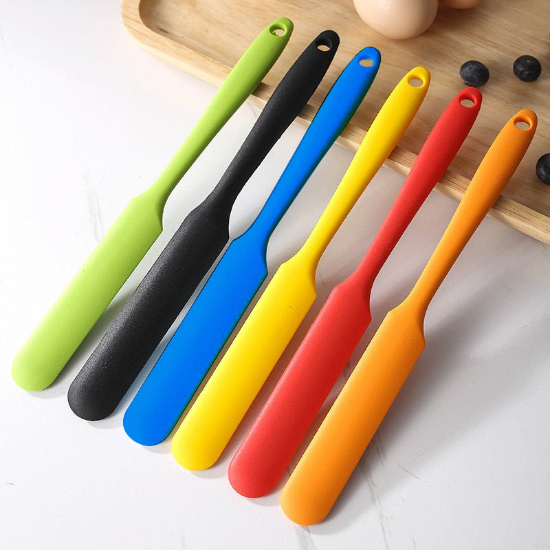 10-Pack Black Mini Silicone Spatulas – Flexible Baking Scrapers for Flour, Jam, Butter & Cake Decorating - Flavour Fushion Cooking Shop