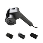 3-in-1 Sliver Cordless Electric Grill Cleaner Built-in LED & USB Charging - Waterproof