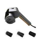 3-in-1 Gold Cordless Electric Grill Cleaner Built-in LED & USB Charging - Waterproof