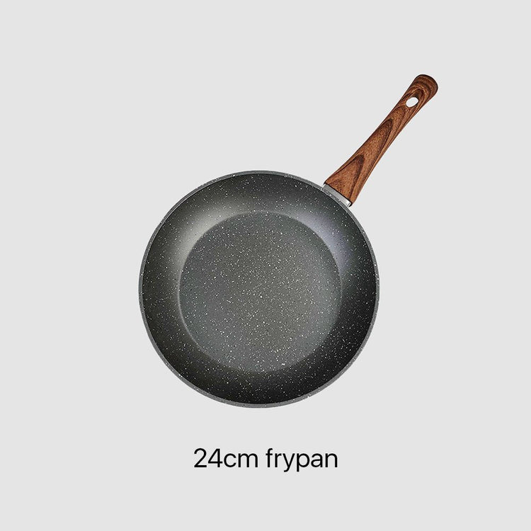 5Pieces Non-Stick Marble Coating Saucepan/Casserole/Fry Pan Cookware Set - Flavour Fushion Cooking Shop