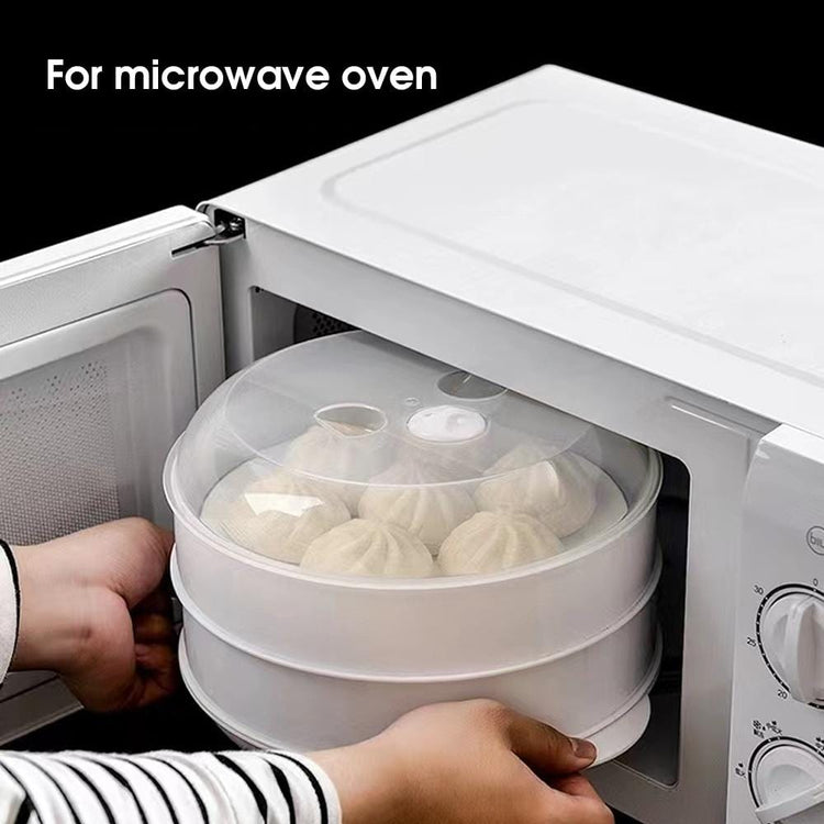 2 Tier Microwave Steamer - Flavour Fushion Cooking Shop