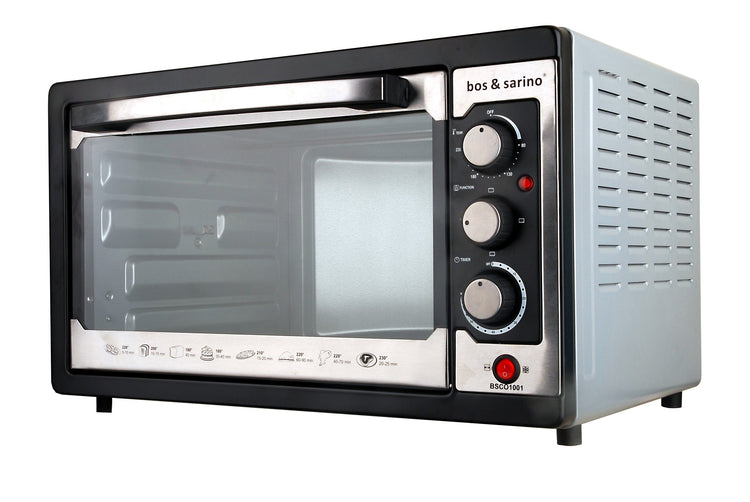 BOS & SARINO 45L Convection Rotisserie Oven - Flavour Fushion Cooking Shop