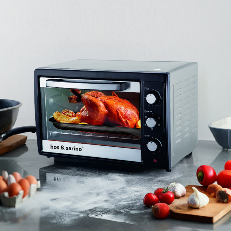 BOS & SARINO 35L Convection Rotisserie Oven - Flavour Fushion Cooking Shop