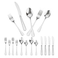 30-Piece Silverware Set, Food-Grade Stainless Steel Flatware Utensils, Mirror Finished Cutlery Set, Dishwasher Safe Eating Tableware for Kitchen Home, Service for 6, Include Knife Fork Spoon