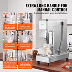 Ice Cream Blender, 750W High-Speed Ice Cream Maker Mixer Stir Machine 1740RPM