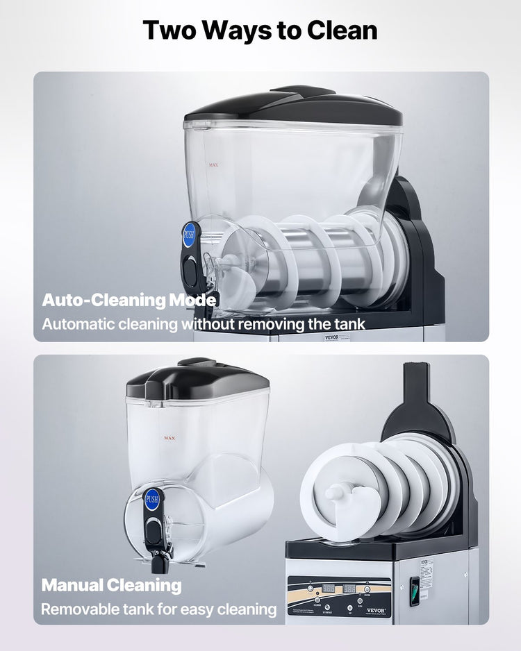 Commercial Slushy Machine 15L Margarita Smoothie Frozen Drink Maker - Flavour Fushion Cooking Shop