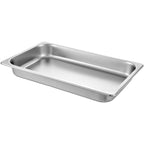 Hotel Pans Full Size 2.5 Inch Deep, Steam Table Pan 6 Pack , 22 Gauge/0.8mm Thick