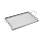 Stainless Steel Griddle, 23x16 inch Universal Flat Top Rectangular Plate