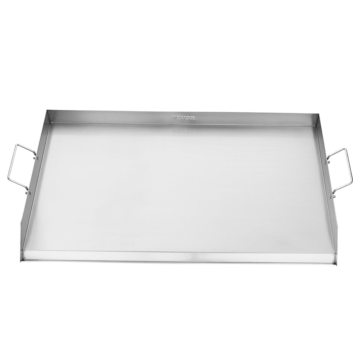36x22 in Flat Top Griddle Stainless Steel Universal BBQ Grill Pan Cookware - Flavour Fushion Cooking Shop