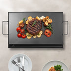 Carbon Steel Griddle, 24x16 inch Universal Flat Top Rectangular Plate, Gas Grill Griddle for BBQ Grill