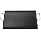 Carbon Steel Griddle, 24x16 inch Universal Flat Top Rectangular Plate, Gas Grill Griddle for BBQ Grill