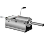 Manual Sausage Stuffer, 3 L / 7 LBS Horizontal Sausage Machine,